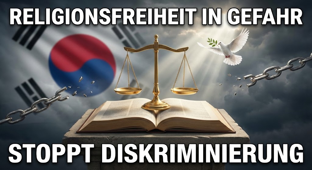 Shincheonji warnt vor politischer Instrumentalisierung – Gemeinde sieht Religionsfreiheit in Südkorea gefährdet Shincheonji warnt vor politischer Instrumentalisierung – Gemeinde sieht Religionsfreiheit in Südkorea gefährdet